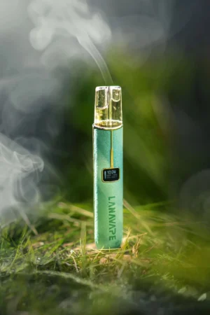 【蒂芬妮綠】LANA電子煙主機、皮革主機|通用一代煙彈|液晶螢幕顯示電量/可調整瓦數|台灣正品現貨