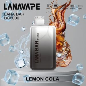【冰凍可樂】 LANA6000口抛棄式|一次性電子煙| 混色設計| 大口數|可充電|台灣正品現貨-711貨到付款
