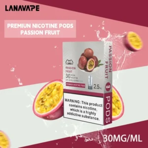 【百香果口味】LANA煙彈|LANA一代主機通用|29種口味|發光透明霧化彈 2.5ml/3枚入 #台灣正品現貨