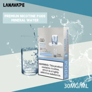 【冰泉口味】LANA煙彈|LANA一代主機通用|29種口味|發光透明霧化彈 2.5ml/3枚入 #台灣正品現貨
