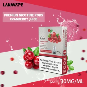 【青蘋果口味】LANA煙彈|LANA一代主機通用|29種口味|發光透明霧化彈 2.5ml/3枚入 #台灣正品現貨