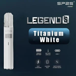 【鈦鎳白】Sp2s Legend S電子煙主機| 一代升級霧化器| 傳奇版煙桿|台灣正品現貨