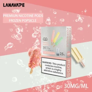 【老冰棍口味】LANA煙彈|LANA一代主機通用|29種口味|發光透明霧化彈 2.5ml/3枚入 #台灣正品現貨