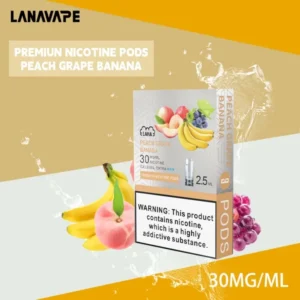 【複合水果口味】LANA煙彈|LANA一代主機通用|29種口味|發光透明霧化彈 2.5ml/3枚入 #台灣正品現貨