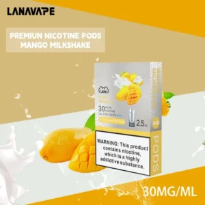 【芒果口味】LANA煙彈|LANA一代主機通用|29種口味|發光透明霧化彈 2.5ml/3枚入 #台灣正品現貨