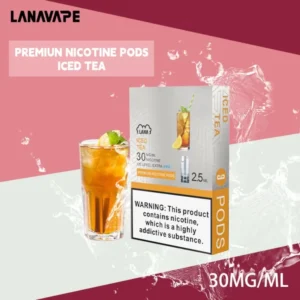 【冰檸茶口味】LANA煙彈|LANA一代主機通用|29種口味|發光透明霧化彈 2.5ml/3枚入 #台灣正品現貨