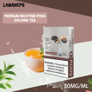 【烏龍茶口味】LANA煙彈|LANA一代主機通用|29種口味|發光透明霧化彈 2.5ml/3枚入 #台灣正品現貨