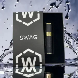 SWAG電子煙主機|皮革黑| 皮革系列 400mAh|通用1代煙彈 |台灣正品現貨速發