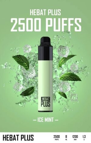 【龍井】Hebat喜貝PLUS大容量2500口/Hebat一次性電子烟|抛棄式電子煙|台灣正品現貨-711貨到付款