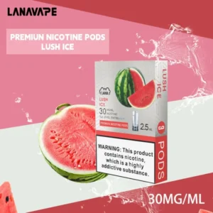 【西瓜口味】LANA煙彈|LANA一代主機通用|29種口味|發光透明霧化彈 2.5ml/3枚入 #台灣正品現貨
