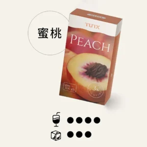 TUTX煙彈|蜜桃爆珠口味| TUT通用透明煙彈| 適配SP2/LANA/ILIA一代主機| 三顆替換裝|台灣現貨速發