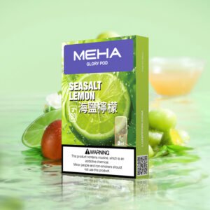 【海鹽檸檬】Meha-煙彈25種口味|Meha魅嗨電子煙霧化彈|1代主機通用|台灣正品現貨