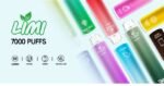 新品上市 LIMI 7000口抛棄式/一次性電子煙